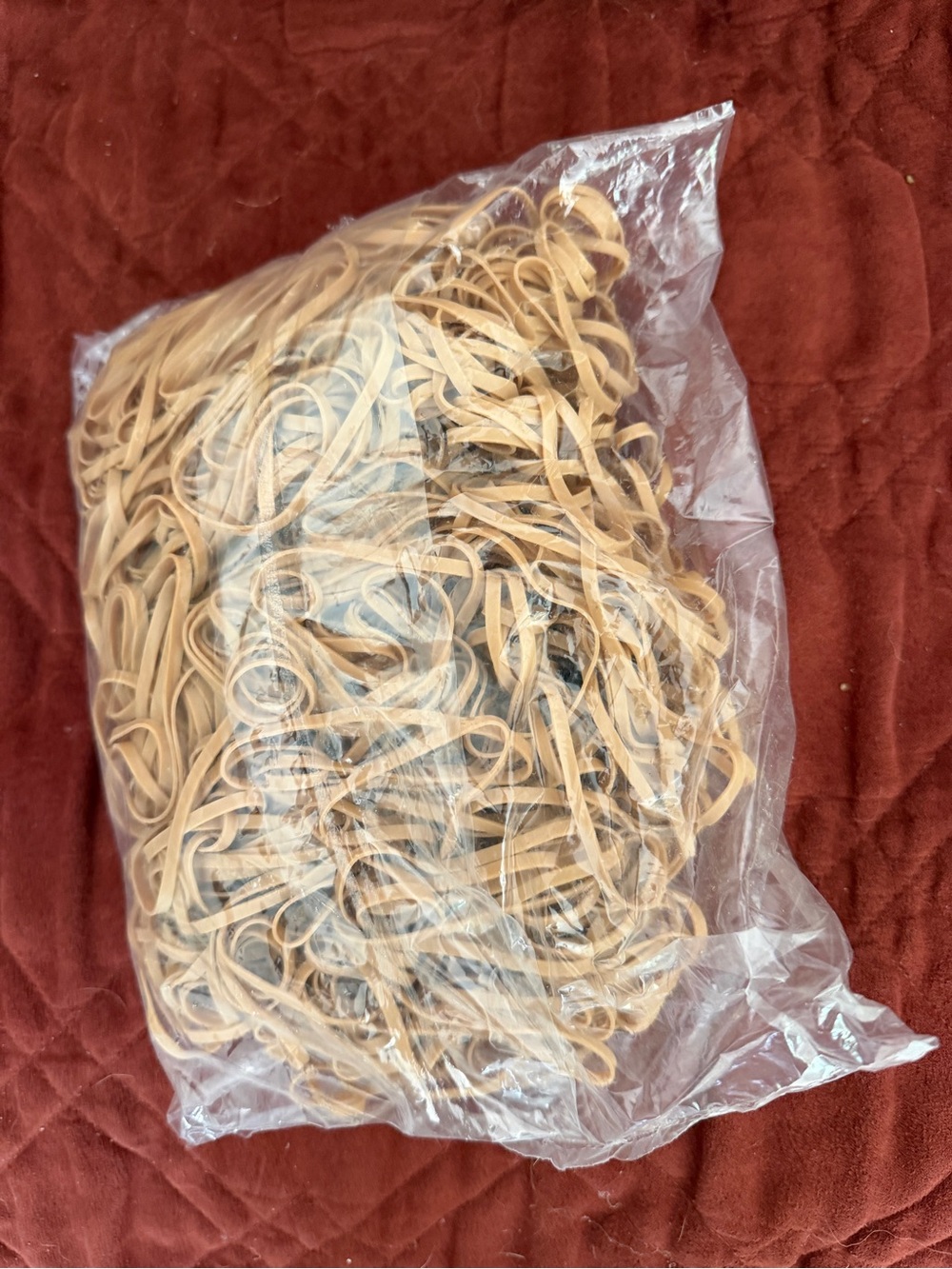 Beige Natural Rubber Bands - Multipack - Picture 3 of 3